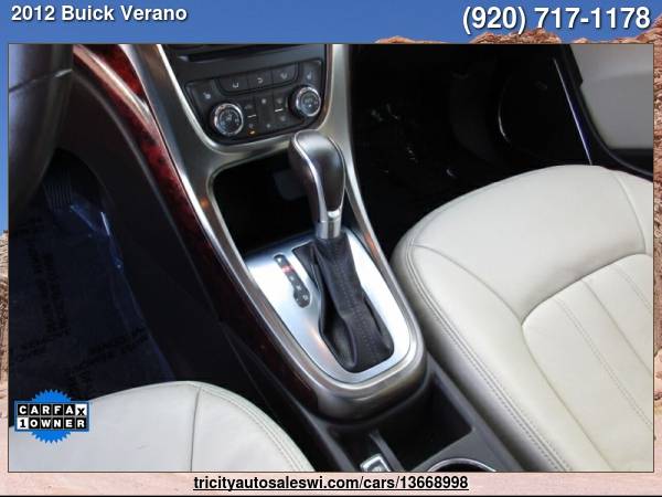 2012 BUICK VERANO LEATHER GROUP 4DR SEDAN Family owned since 1971 -... for sale in MENASHA, WI – photo 15