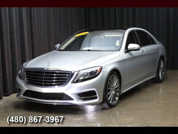 *15174- 2015 Mercedes-Benz S-Class S550 Carfax 1-Owner w/BU Cam and Na for sale in Phoenix, AZ – photo 4