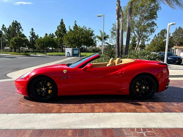 2010 FERRARI CALIFORNIA CONVERTIBLE FULLY LOADED, RED ON TAN - cars for sale in San Diego, CA – photo 3