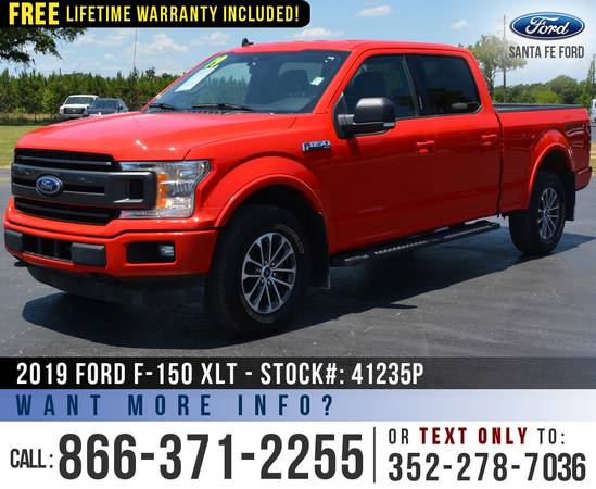 2019 FORD F150 XLT 4WD Camera, Touchscreen, Running Boards for sale in Alachua, FL – photo 3