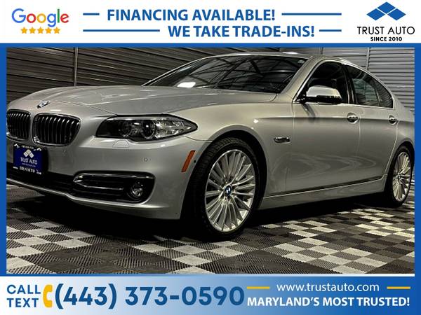 2014 BMW 5 Series 550i Luxury Sport Sedan wExecutive Driver for sale in Sykesville, MD