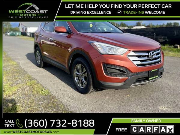 2014 Hyundai Santa Fe Sport Sport Utility 4D FOR ONLY - cars & for sale in Bellingham, WA