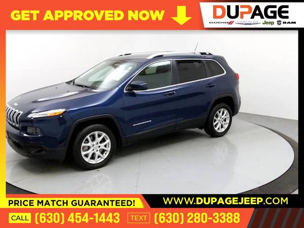 229/mo - 2018 Jeep Cherokee Latitude - - by dealer for sale in Glendale Heights, IL – photo 3