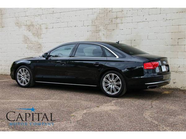 Incredible Executive Audi! 2013 A8 L Quattro 4.0T V8 w/20" Wheels Too! for sale in Eau Claire, ND – photo 7