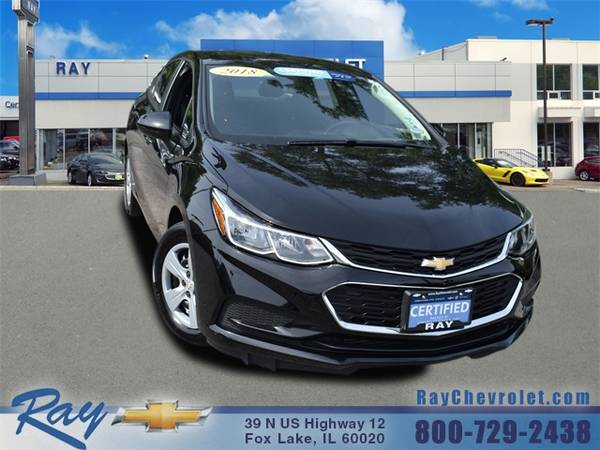 2018 Chevrolet Cruze LS Sedan Certified OCT 21st SPECIAL Bad Credit OK for sale in Fox_Lake, WI – photo 2