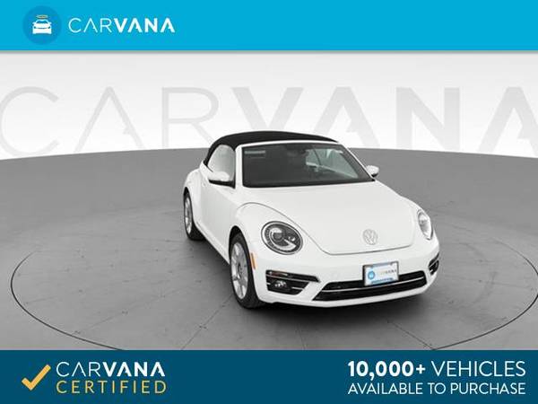 2018 VW Volkswagen Beetle 2.0T S Convertible 2D Convertible White - for sale in Inwood, NY