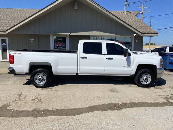 2019 Chevy Chevrolet Silverado 2500HD 4WD CC pickup White - cars & for sale in Bethel Heights, AR – photo 2