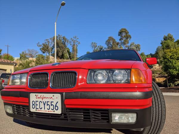 Collectible 1995 BMW 318i Convertible LOW MILES, GARAGE KEPT for sale in Santee, CA – photo 3