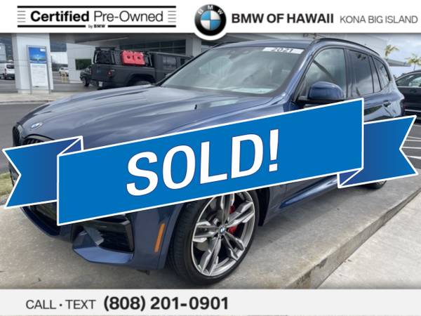2021 BMW X3 M40i - - by dealer - vehicle automotive sale for sale in Kailua-Kona, HI