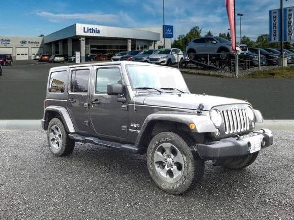 2018 Jeep Wrangler Unlimited JK 4WD Sahara 4x4 SUV for sale in Anchorage, AK