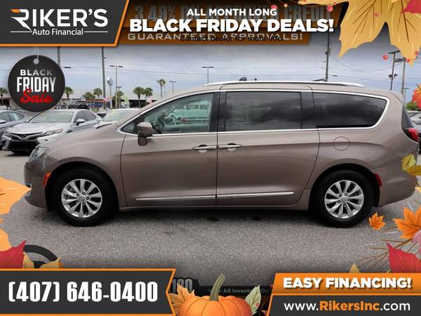 $225/mo - 2018 Chrysler Pacifica Touring L Passenger Van - 100... for sale in Kissimmee, FL