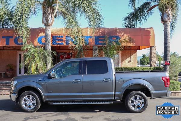 2016 Ford F-150 F150 Lariat Crew Cab 4x4 Ecoboost Truck #27164 for sale in Fontana, CA – photo 4