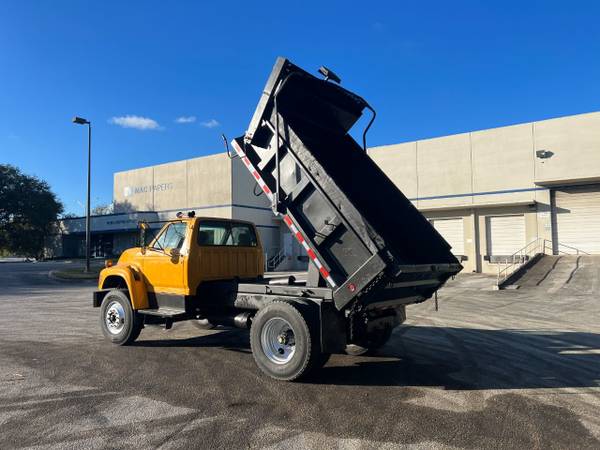1996 Ford F-800 Dump Truck Yellow - - by dealer for sale in West Palm Beach, FL – photo 8