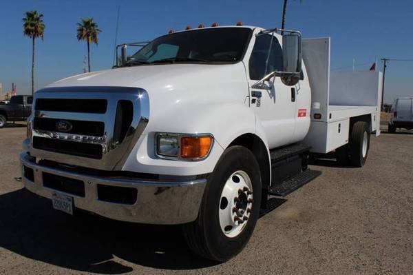 2015 Ford F-650 Super Duty 4X2 4dr SuperCab 179 281 in. WB Flatbed for sale in Kingsburg, CA – photo 4
