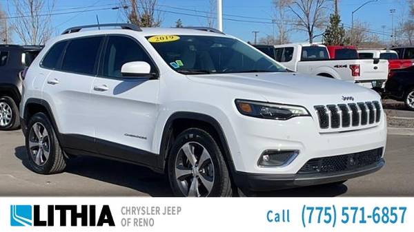 2019 Jeep Cherokee Limited 4x4 - - by dealer - vehicle for sale in Reno, NV