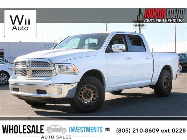 2014 Ram 1500 truck Laramie (Bright White Clearcoat) for sale in Van Nuys, CA