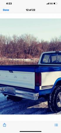 1985 Ford F250 regular cab 4X4 (superior condition) 4 Speed - cars & for sale in Kansas City, MO – photo 2