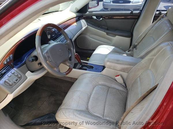 2002 Cadillac DeVille 4dr Sedan DTS Red - - by for sale in Woodbridge, District Of Columbia – photo 8