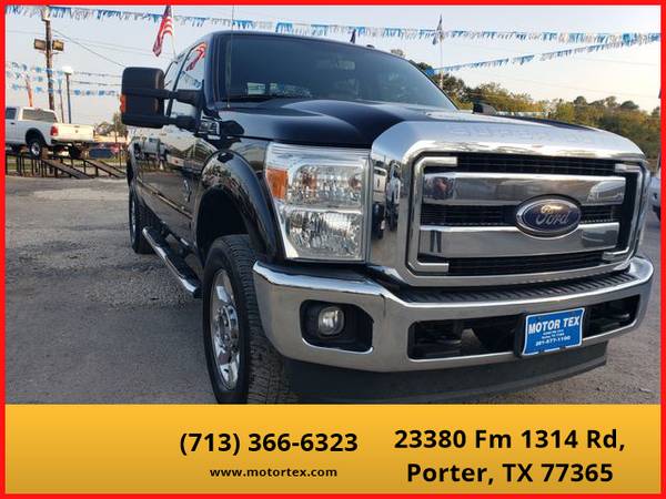2014 Ford F250 Super Duty Crew Cab - Financing Available! - cars &... for sale in Porter, TX – photo 2