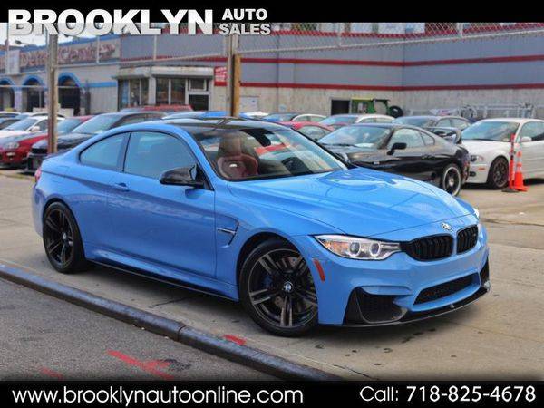 2015 BMW M4 Coupe Yas Marina Blue on Red GUARANTEE APPROVAL!! for sale in Brooklyn, NY