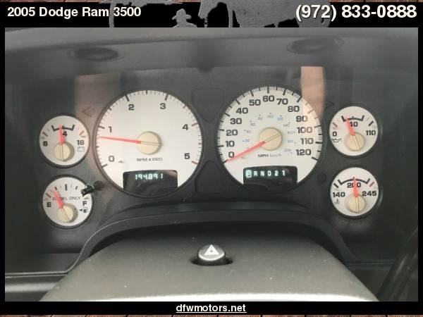 2005 Dodge Ram 3500 SLT Dually Diesel for sale in Lewisville, TX – photo 18