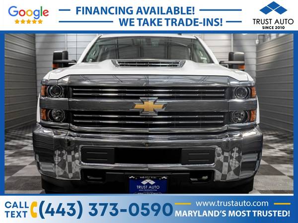 2018 Chevrolet Silverado 2500HD LT Crew Cab 8FT Long Bed 6-Pass for sale in Sykesville, MD – photo 3