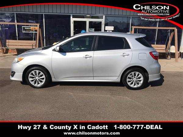 2010 Toyota Matrix S hatchback Silver - - by dealer for sale in Cadott, WI – photo 2