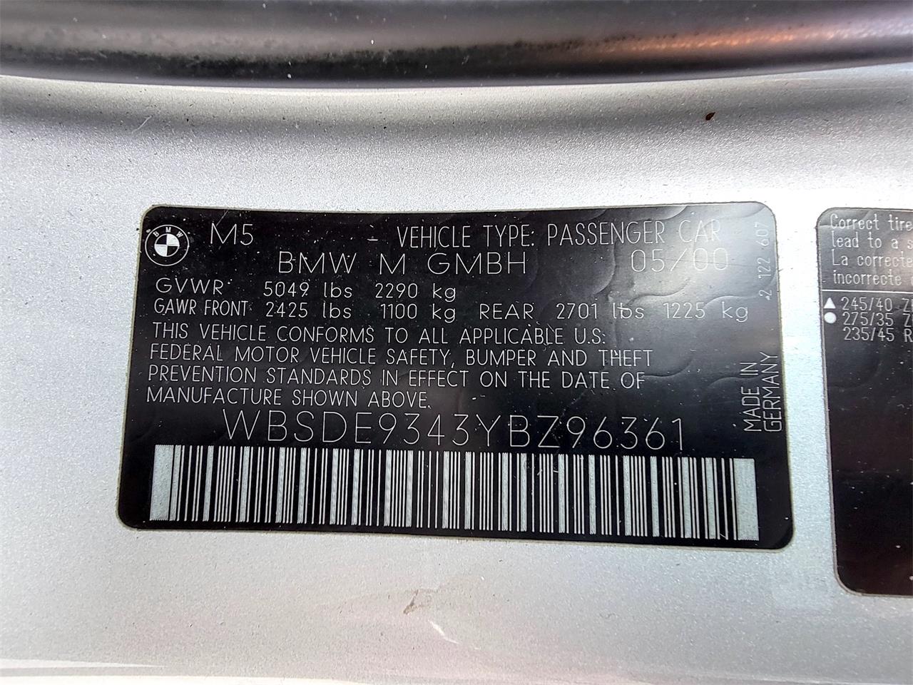 2000 BMW M5 for sale in Flowery Branch, GA – photo 63