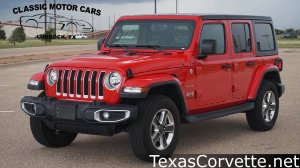 2019 Jeep Wrangler Unlimited Sahara Altitude for sale in Lubbock, TX
