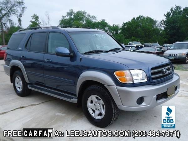 *2002 TOYOTA SEQUOIA SR5 4WD*125K MI*FREE CARFAX*AAA QUALITY COND* for sale in North Branford , CT