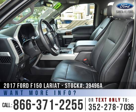 2017 Ford F150 Lariat *** Homelink, Cruise, Memory Seat, SYNC *** for sale in Alachua, AL – photo 14