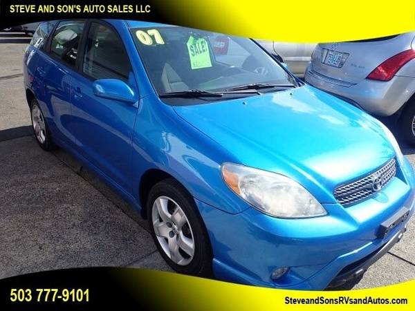 2007 Toyota Matrix Base 4dr Wagon (1 8L I4 4A) - - by for sale in Portland, OR – photo 3
