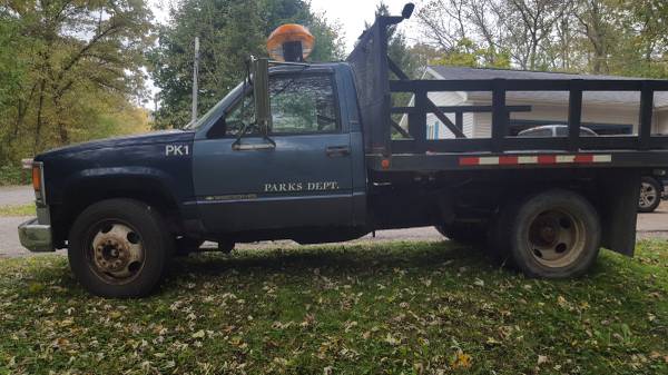1997 Chevy C3500 HD Flatbed for sale in Cedar Lake, IL – photo 3