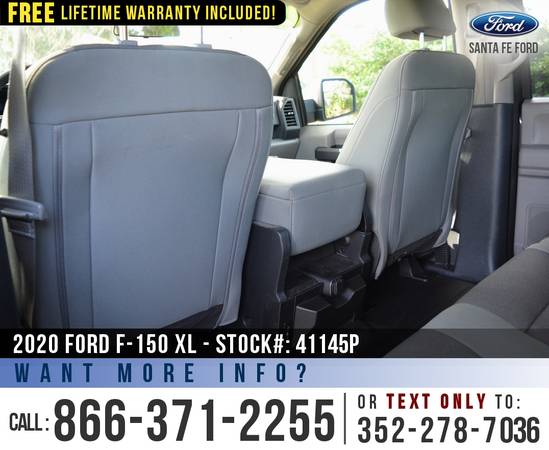 2020 Ford F150 XL 4WD Camera - SYNC - Cruise Control - cars for sale in Alachua, FL – photo 17