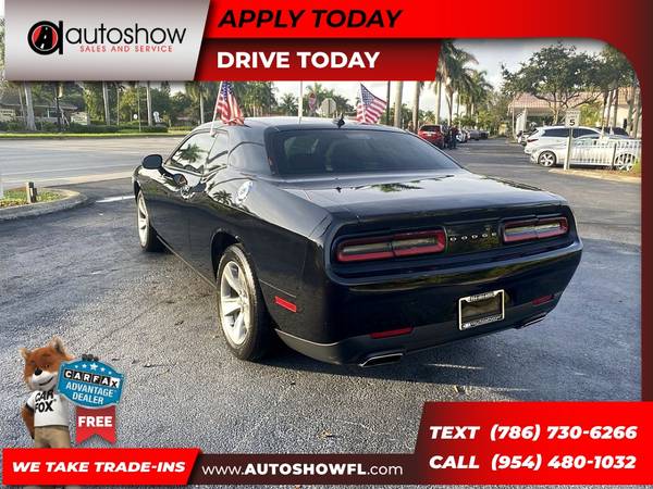 2016 Dodge Challenger SXT for only 195 DOWN OAC for sale in Plantation, FL – photo 5