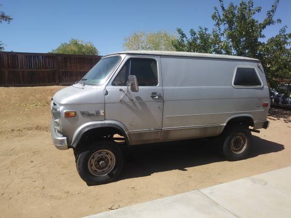 gmc 4x4 van for sale