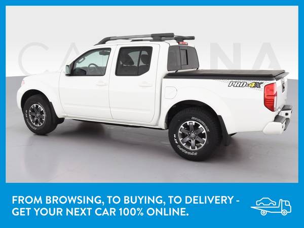 2016 Nissan Frontier Crew Cab PRO-4X Pickup 4D 5 ft pickup White for sale in Waite Park, MN – photo 5