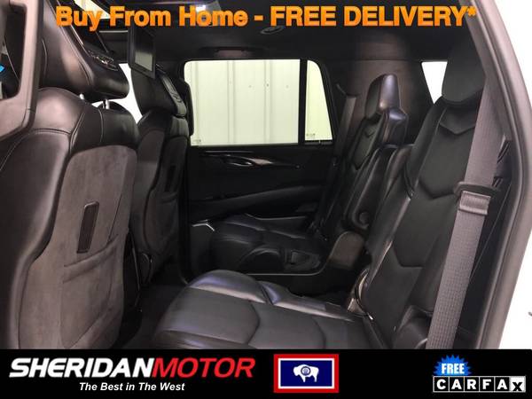 2018 Cadillac Escalade Platinum White - AJ258299 WE DELIVER TO MT for sale in Sheridan, MT – photo 10