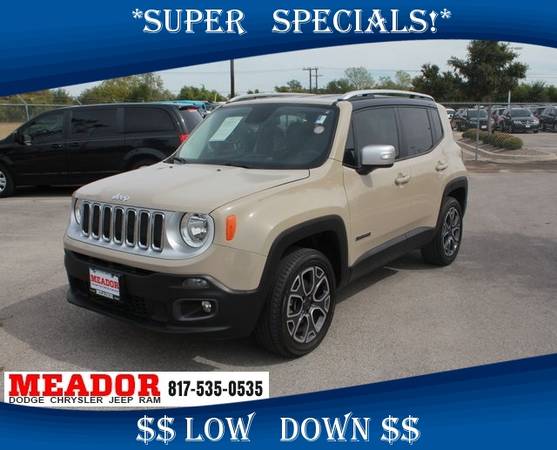 2015 Jeep Renegade Limited - Easy Financing Available! for sale in Burleson, TX