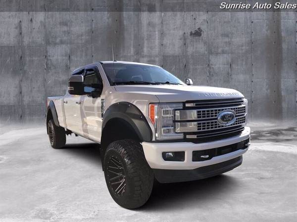 2017 Ford F-350 Diesel 4x4 4WD F350 Super Duty Platinum Truck - cars... for sale in Milwaukie, OR – photo 7
