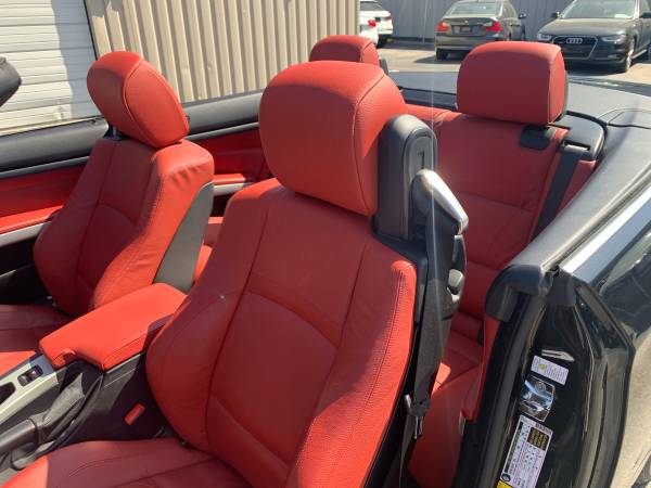 2007 BMW 335i Hard Top Convertible Red Leather Serviced by BMW... for sale in Jeffersonville, KY – photo 9
