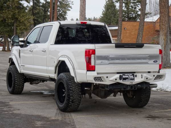 2018 FORD F350 SUPER DUTY CREW CAB 4x4 4WD F-350 Truck PLATINUM for sale in Kalispell, MT – photo 3