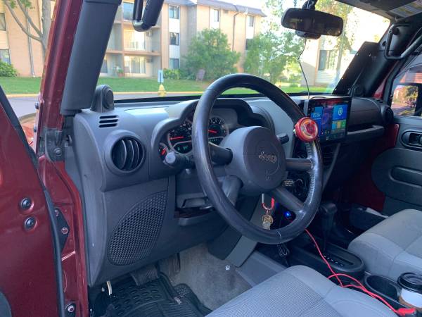2007 Jeep wrangler unlimited Sahara 3 8 4 Door with new Rebuilt for sale in Roseville, MN – photo 10