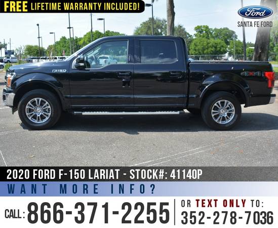 2020 FORD F150 LARIAT Bed Liner, Sunroof, Running Boards for sale in Alachua, FL – photo 4