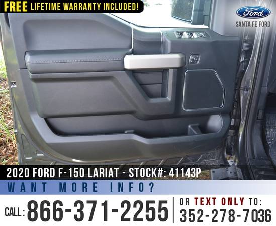 2020 FORD F150 LARIAT Leather Seats - Ecoboost - SYNC - cars for sale in Alachua, GA – photo 10