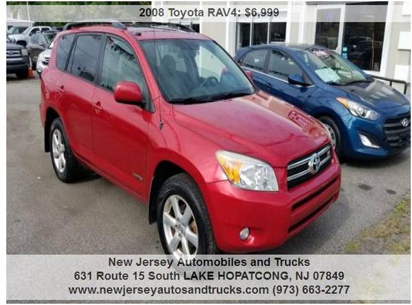 2008 TOYOTA RAV4 LIMITED for sale in Wharton, NY