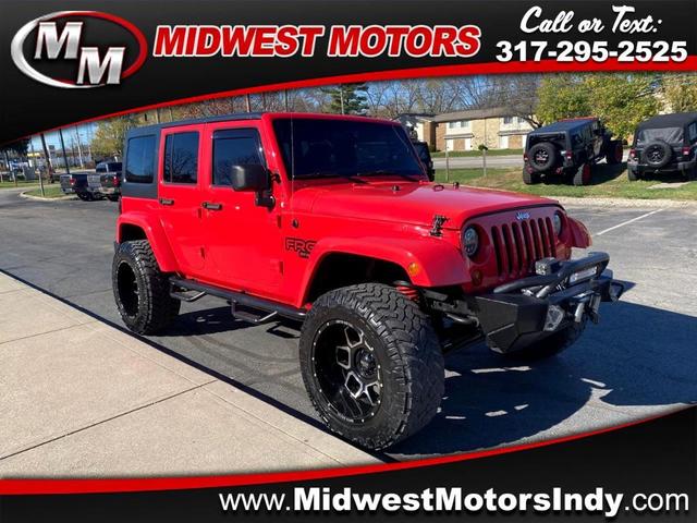 2013 Jeep Wrangler Unlimited Sahara for sale in Indianapolis, IN