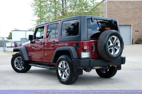 2013 Jeep Wrangler Unlimited Sport 4x4 Sport 4dr SUV - cars & trucks... for sale in Tyler, TX – photo 7
