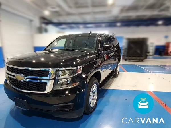 2020 Chevy Chevrolet Suburban LT Sport Utility 4D suv Black -... for sale in Fort Myers, FL