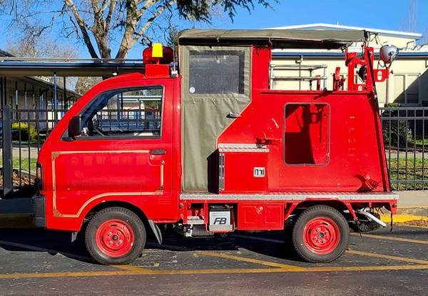 1993 Mitsubishi Minicab Fire Truck - JDM Import for sale in Sacramento, OR – photo 4